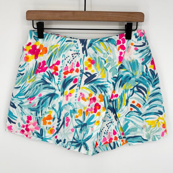 Lily Pulitzer Marii Skort Serene Blue Tippy Top Size 4 - Picture 1 of 6